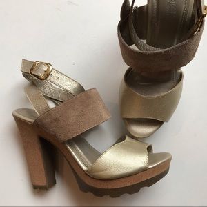 Leather and Suede Heels